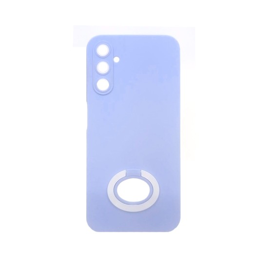 Silicone Case with Support Ring for Samsung Galaxy A14 4g/5g Sky Blue